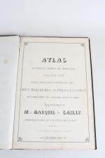 (PLANS D'ARPENTAGE, région de Chartres). 
Atlas et procès-verbal de bornage...