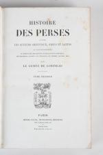 GOBINEAU, Comte de.  
Histoire des Perses, d'après les auteurs...