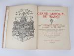 JOUGLA DE MORENAS, Henri. 
Grand armorial de France. Catalogue général...