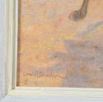 SHONBORN John-Lewis (1852-1931). "La fantasia", Huile sur toile signée en...
