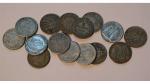 LOT de pièces en argent : 5 francs (1831