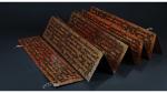 MANUSCRIT Birman 19ème siècle. Livre de prières comprenant neuf planches...