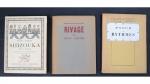 LITTERATURE 1926-1930. Lot de 9 volumes et plaquettes à petit...