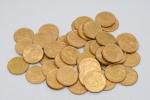 PIECES (cinquante) en or Suisse de 20CHF, comprenant : 
Une...