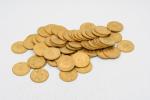 PIECES (cinquante-quatre) en or de 20 Lires, Italie, Umberto Ier,...