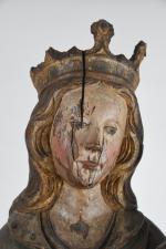 VALLEE de La LOIRE, début du XVIème siècle. Vierge à...
