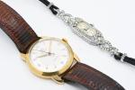 CYMA - Montre bracelet en or jaune 18k à cadran...