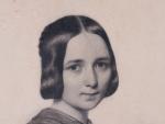 BENONI (XIXème siècle). Portrait de Marie Caroline Ferdinande de Vathaire....
