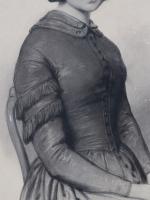 BENONI (XIXème siècle). Portrait de Marie Caroline Ferdinande de Vathaire....