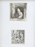 GRAVURES des 18 et 19ème s. Ensemble de six gravures...