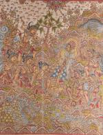 GAN RUMIASIH - Toile peinte : souvenir ancien de Bali,...