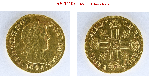 Lot N° 233 : LOUIS XIV : Double Louis d'or à la mèche longue - 1646 P (Dijon) - Estimation 15.000€