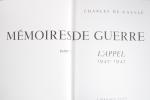 DE GAULLE, Charles. Oeuvres, Mémoires, Discours (collection Bleu, Blanc, Rouge).
Paris:...