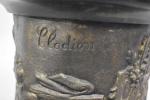 CLODION (d'après Jean de Bologne) « Mercure » bronze à patine dorée,...