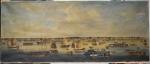 Ecole Anglo-Chinoise (China Trade Painting), vers 1840
« Vue du Front...