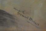 DAMART-DUBOIS (Henriette) "Bouquet champêtre" pastel, sbd, 75x89,5