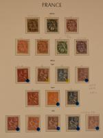 France : lot de timbres type Blanc et Mouchon, ...