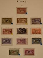 FRANCE : lot de timbres type Merson neufs avec et...