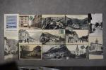 ISERE :  lot d'environ 210 cartes postales représentant principalement...
