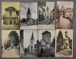 JURA : lot d'environ 180 cartes postales anciennes et quelques...