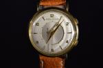 JAEGER- LECOULTRE  MEMOVOX OR vers 1960 :  montre d'homme à...