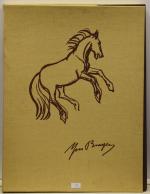 BRAYER (Yves) VIALAR (Paul) "Le cheval" Edition d'Art  vers...