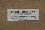 CHARIGNY (André) "Soirée d'automne sur le vallon" hsp, sbg, 33x46