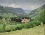 CHARIGNY (André) "La vallée de la Loue" hsc, sbd, 19x24...