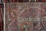 Tapis Baktiar fait main en laine, décoré des motifs des...