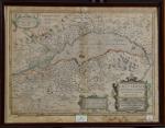 Carte ancienne de Joannes Le Clerc concernant le Lac Léman...