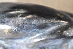DEVILLE-CHABROLLE (Marie-Paule) "Femme nue recroquevillée" bronze à patine bleue, signé...