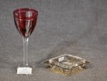 SAINT-LOUIS (?) : verre à Alsace en cristal et petit...