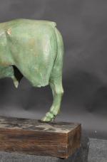 "Taureau d'Avrigney ", moulage du Musée de Besançon sur un...