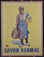AFFICHE publicitaire "Savon Normal" d'après Firmin Bouisset (Affiches Camis), 117...