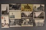 AISNE: boite  d'environ 800 cartes postales anciennes et modernes,...