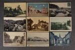 CORREZE, CREUSE :  boite d'environ 350 cartes postales anciennes,...