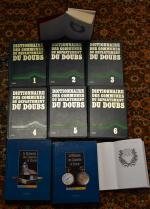 DOUBS : Dictionnaire des communes du Doubs en 6 volumes,...