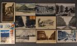 ISERE GRENOBLE : une boite d'environ 600 cartes postales anciennes...