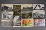 ISERE :  boite d'environ 600 cartes postales anciennes et...