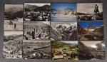 ISERE :  boite d'environ 1400 cartes postales semi-modernes et...