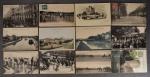 LOIRET: boite d'environ 600 cartes postales anciennes et quelques semi-modernes,...