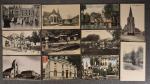 LOIRET: boite d'environ 600 cartes postales anciennes et quelques semi-modernes,...