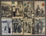 SAVOIE : lot d'environ 150 cartes postales anciennes, comprenant des...