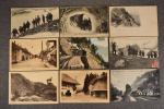 SAVOIE : lot d'environ 150 cartes postales anciennes, comprenant des...