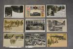 ALLEMAGNE : lot d'environ 235 cartes postales anciennes, dont de...