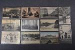 BELGIQUE :   boite d'environ 350 cartes postales anciennes,...