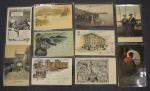 ITALIE : lot de 170 cartes postales anciennes, dont nombreuses...