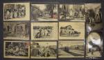TUNISIE : lot de 155 cartes postales anciennes, scénes et...
