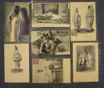 AFRIQUE DE NORD : lot de 15 cartes postales anciennes,...