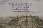 BRAUN (Georg) (1541-1622) "Vesontio Sequanorum gallis besanson germanis byzantz" 1572...